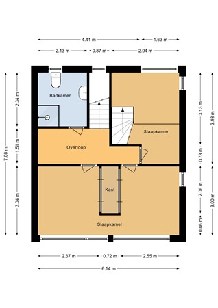 Floorplan - Kwartaalstraat 57, 1335 KH Almere